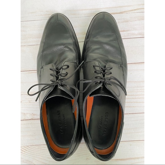 Cole Haan Black Oxford Dress Shoes Men Size 10.5 - Picture 5 of 7